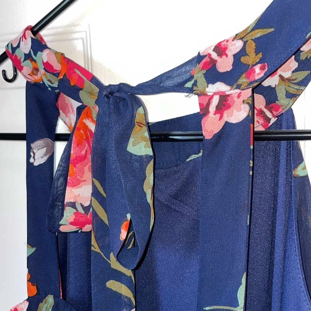 Floral Halter Dress - Picture 13 of 15